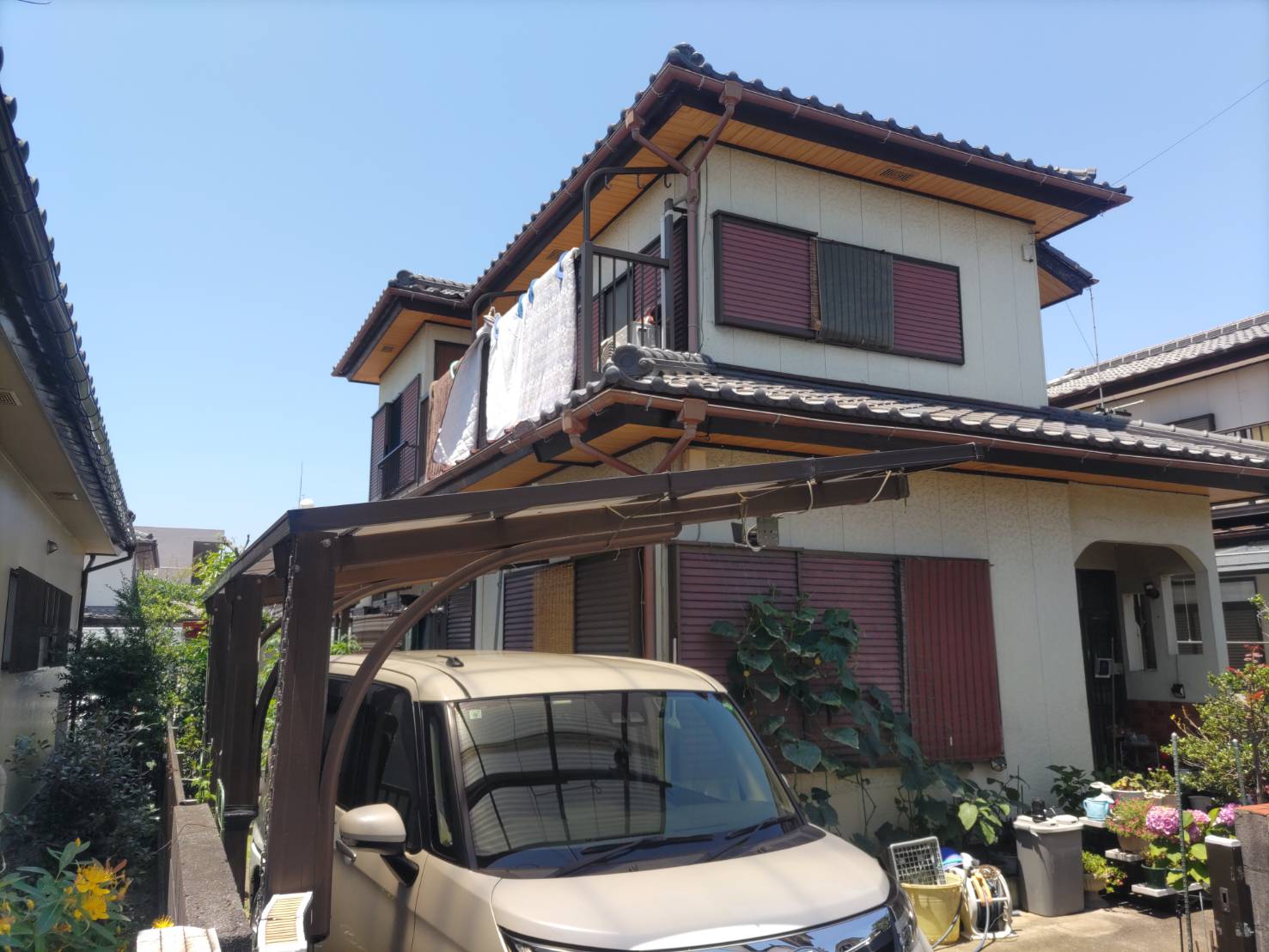 袖ケ浦市 外壁塗装 Before写真2